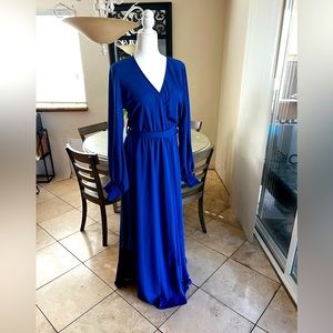 Meghan LA dress in Royal Blue.   New/Never been used.  Size XL.